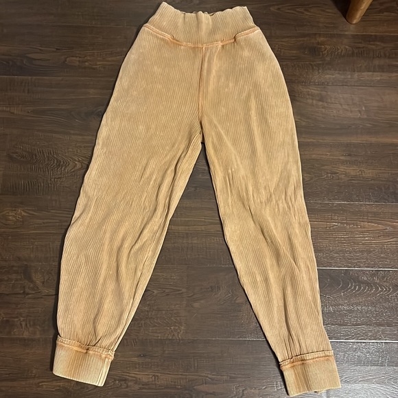 Free people ribbed lounge pants - Picture 3 of 6